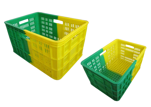 203-1雙色塑料筐